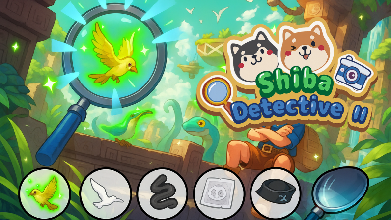 Shiba Detective II - Hidden object game with adorable Shiba Inu detectives